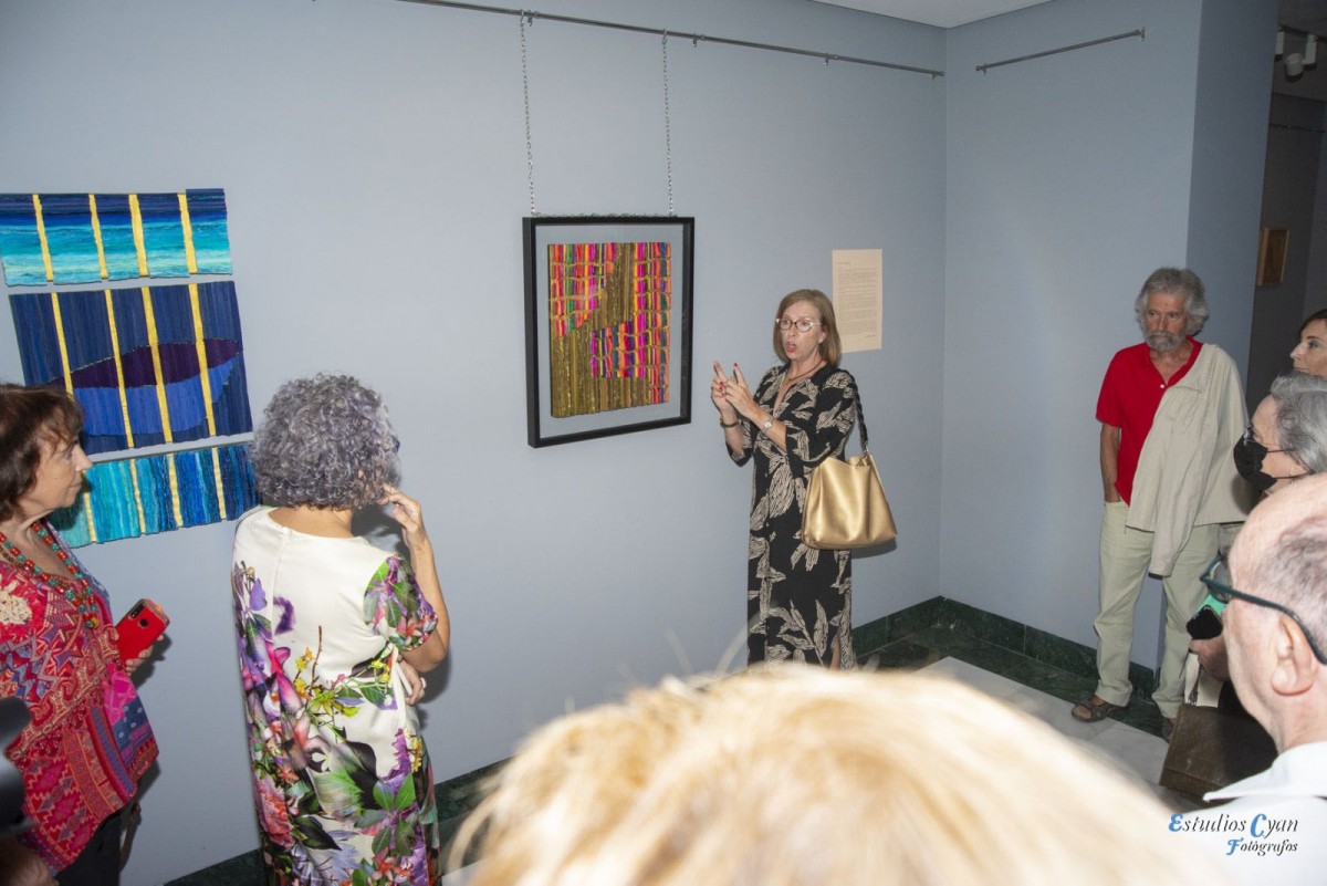 INAUGURADA LA EXPOSICIÓN DE LA ARTISTA AURELIA MASANET